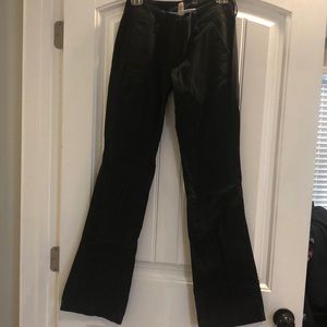 Long black khaki pants